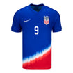 Men's Nike USWNT 2024 American Icon Away Swanson 9 Stadium Jersey - Front View