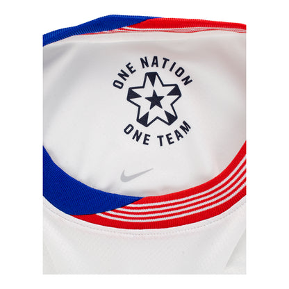 Youth Nike USMNT 2024 American Classic Home Stadium Long Sleeve Jersey - Star View