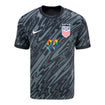Men's Nike USWNT 2024 Personalized Pride-Themed Stadium Short Sleeve Goalkeeper Jersey - Front View