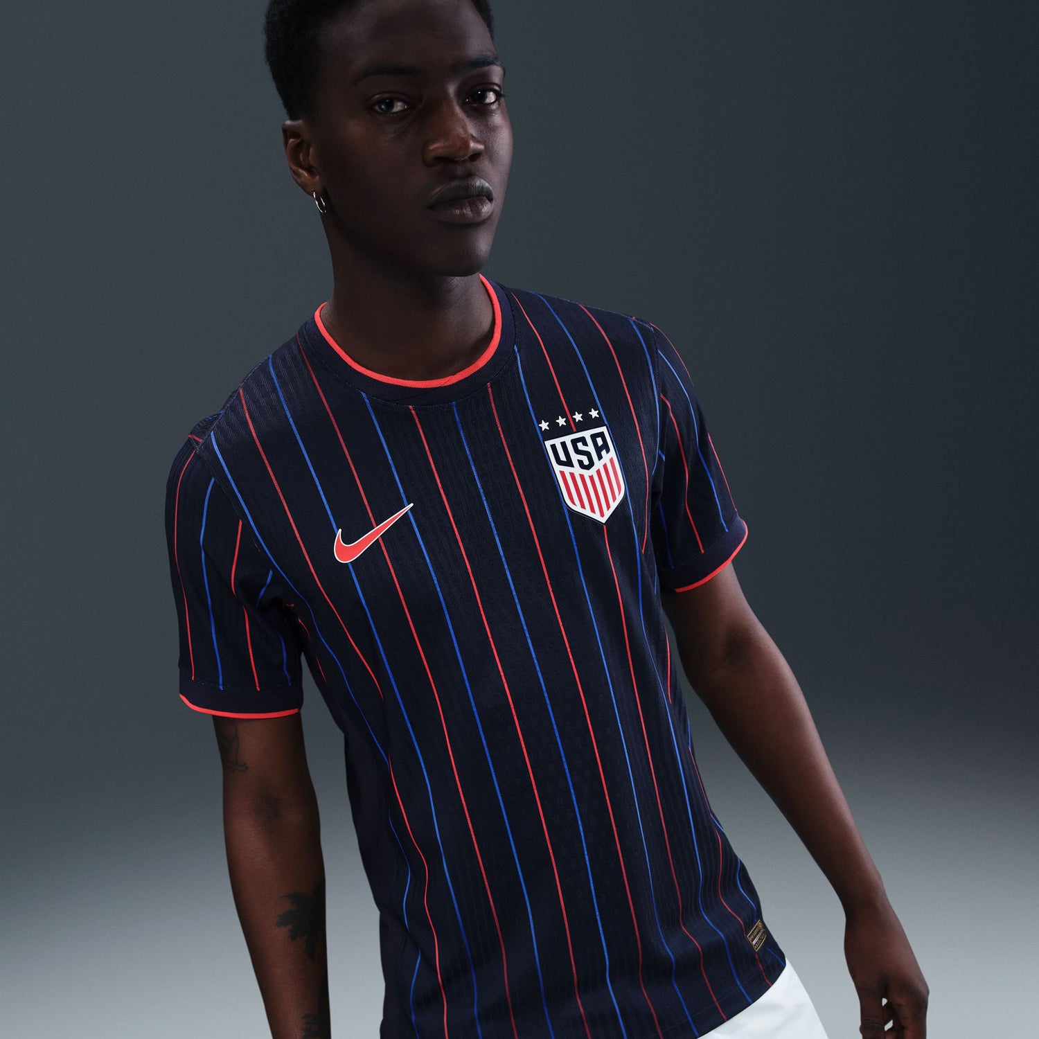 Men's Nike USWNT 2025 Heartbeat Away Match Jersey