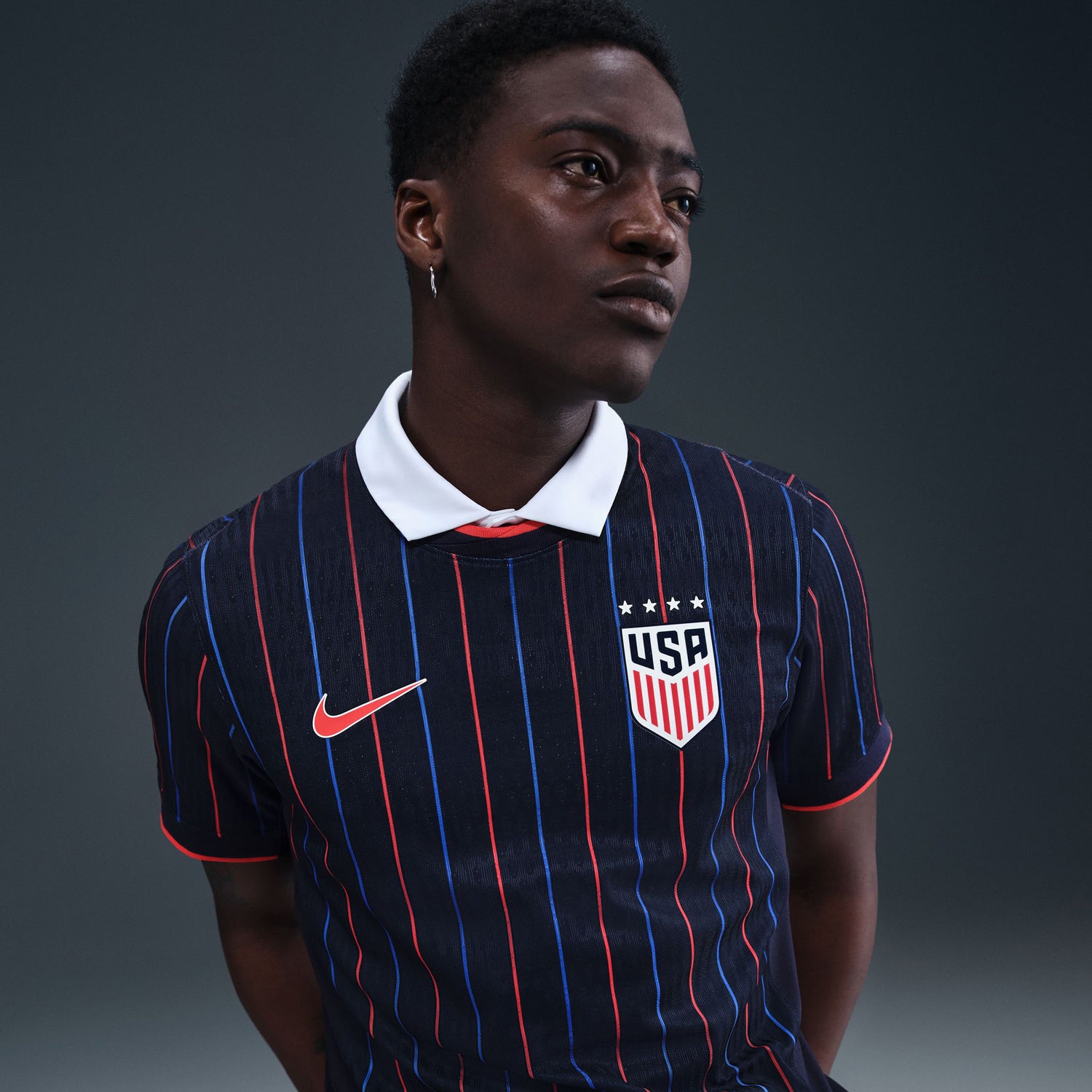 Men's Nike USWNT 2025 Heartbeat Away Match Jersey