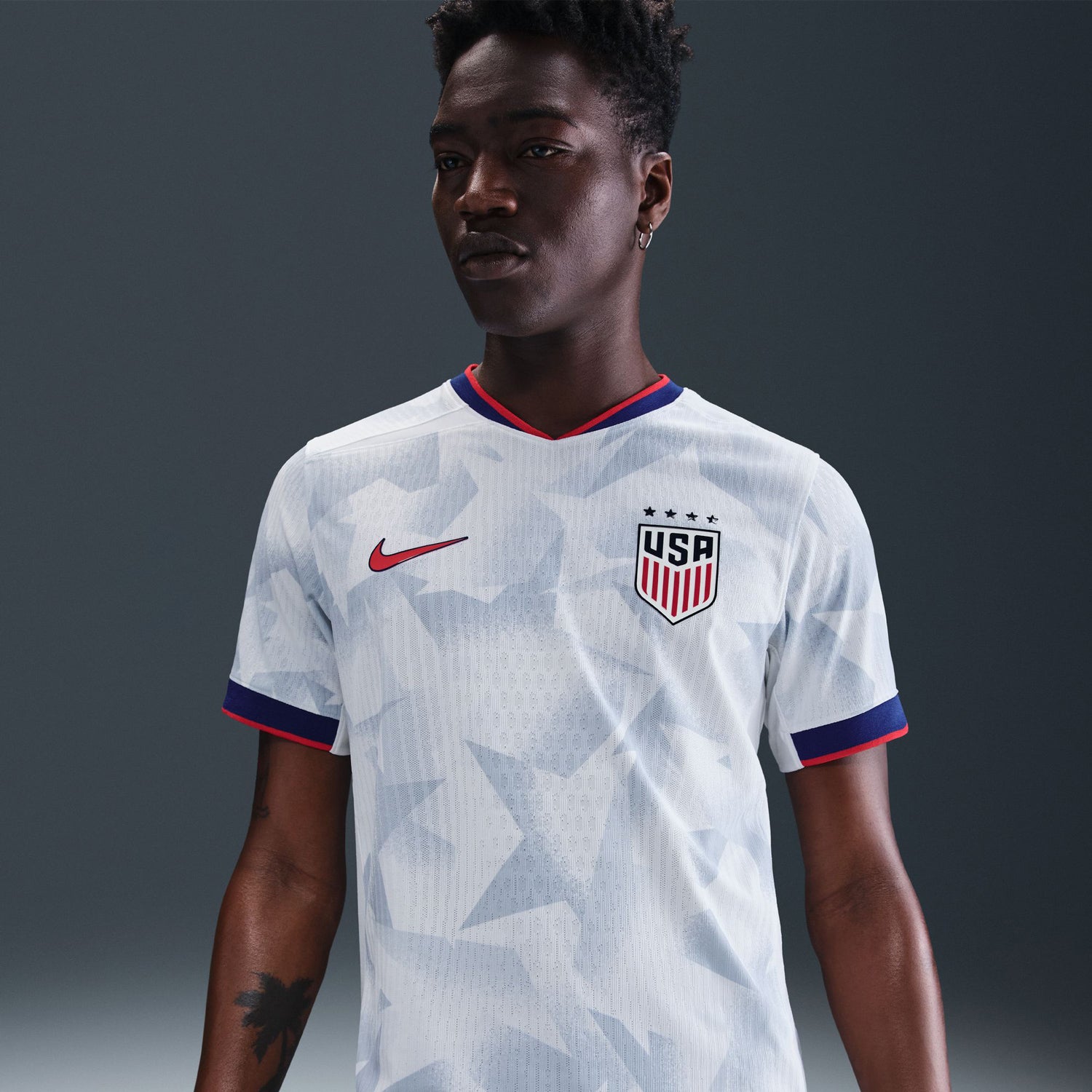 Men's Nike USWNT 2025 Brilliant Home Match Jersey