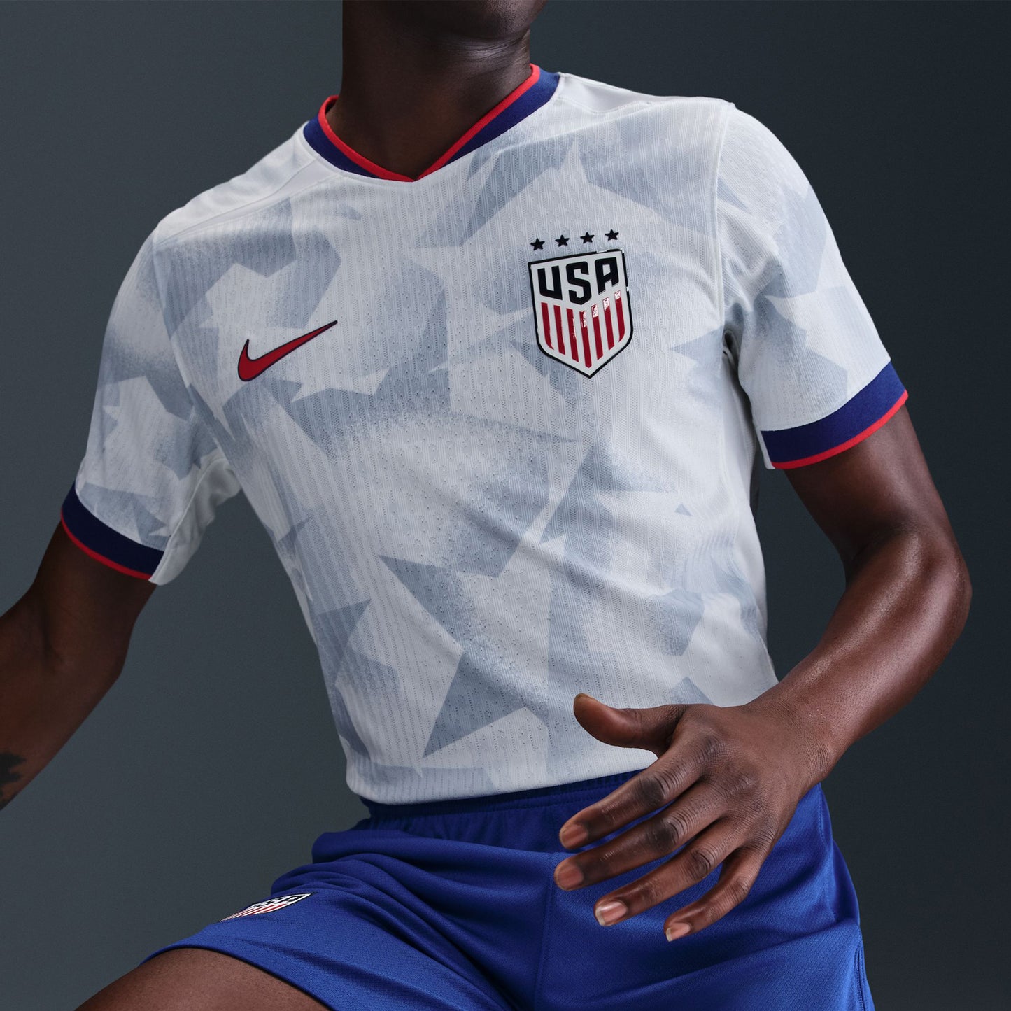 Men's Nike USWNT 2025 Brilliant Home Match Jersey