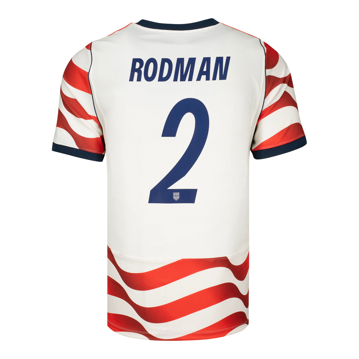 Men's Nike USWNT 2026 Trinity Rodman Home Stadium Jersey - Stripes