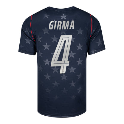 Men's Nike USWNT2026  Naomi Girma Away Stadium Jersey - Stars
