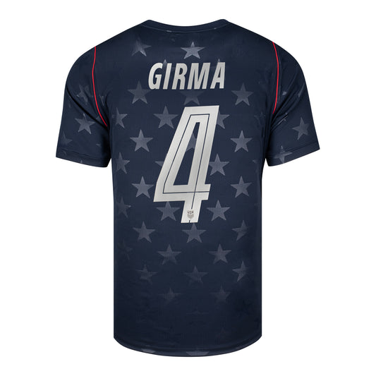 Men's Nike USWNT2026  Naomi Girma Away Stadium Jersey - Stars