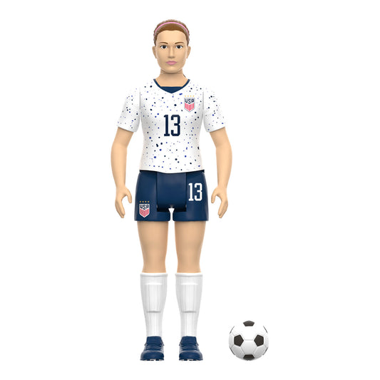 Super 7 USWNT Alex Morgan Supersports Figure - Front View