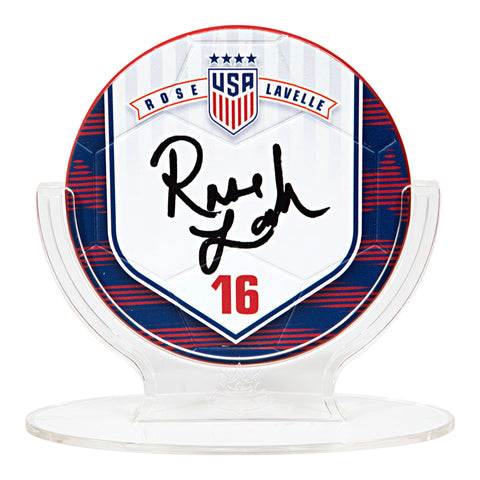 USWNT Rose Lavelle Signed Collectible - Front View