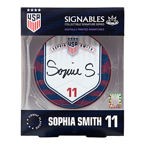 USWNT Sophia Smith Signed Collectible - Front View