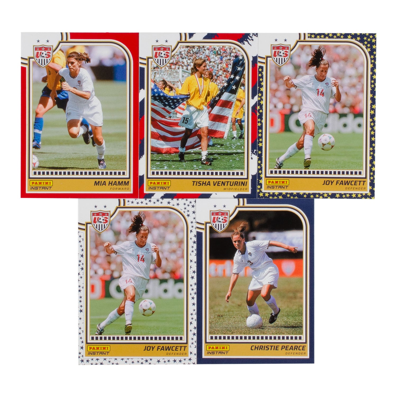 USWNT 99ers Team Set by Panini - Card View