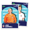 USWNT 2025 SheBelieves Cup Trading Cards Set by Parkside