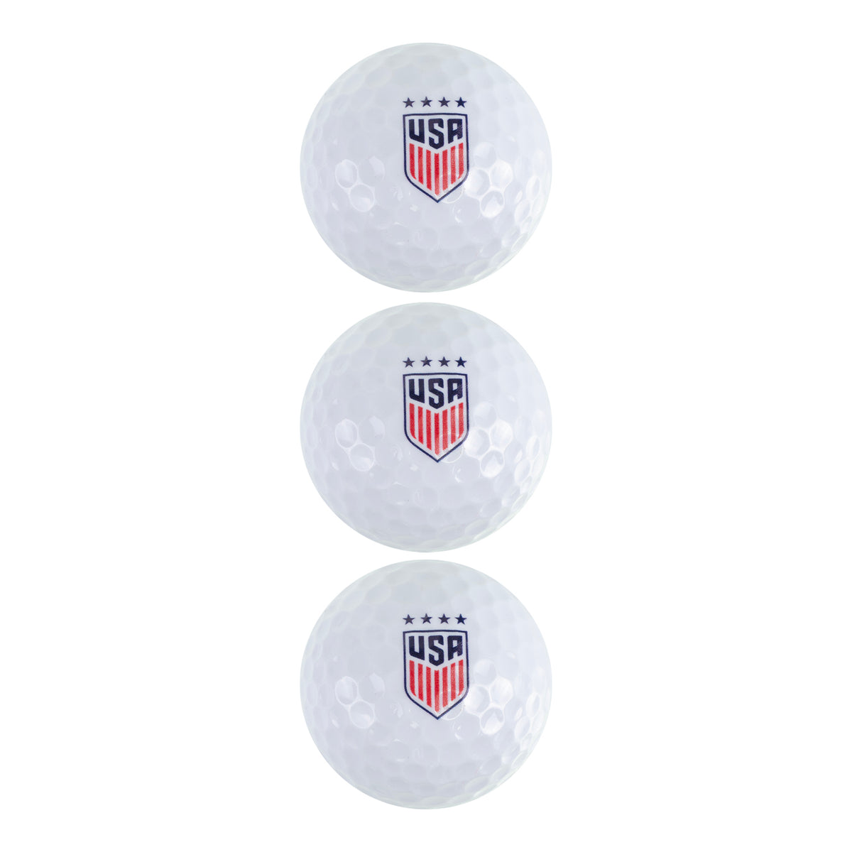 USWNT Wincraft 3-Pack Logo Golf Balls