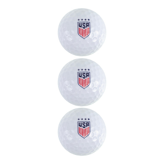 USWNT Wincraft 3-Pack Logo Golf Balls