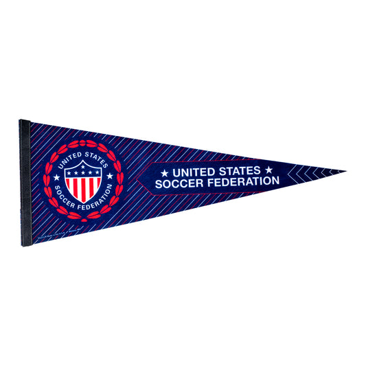 U.S. Soccer Federation Retro 1986 Crest Pennant