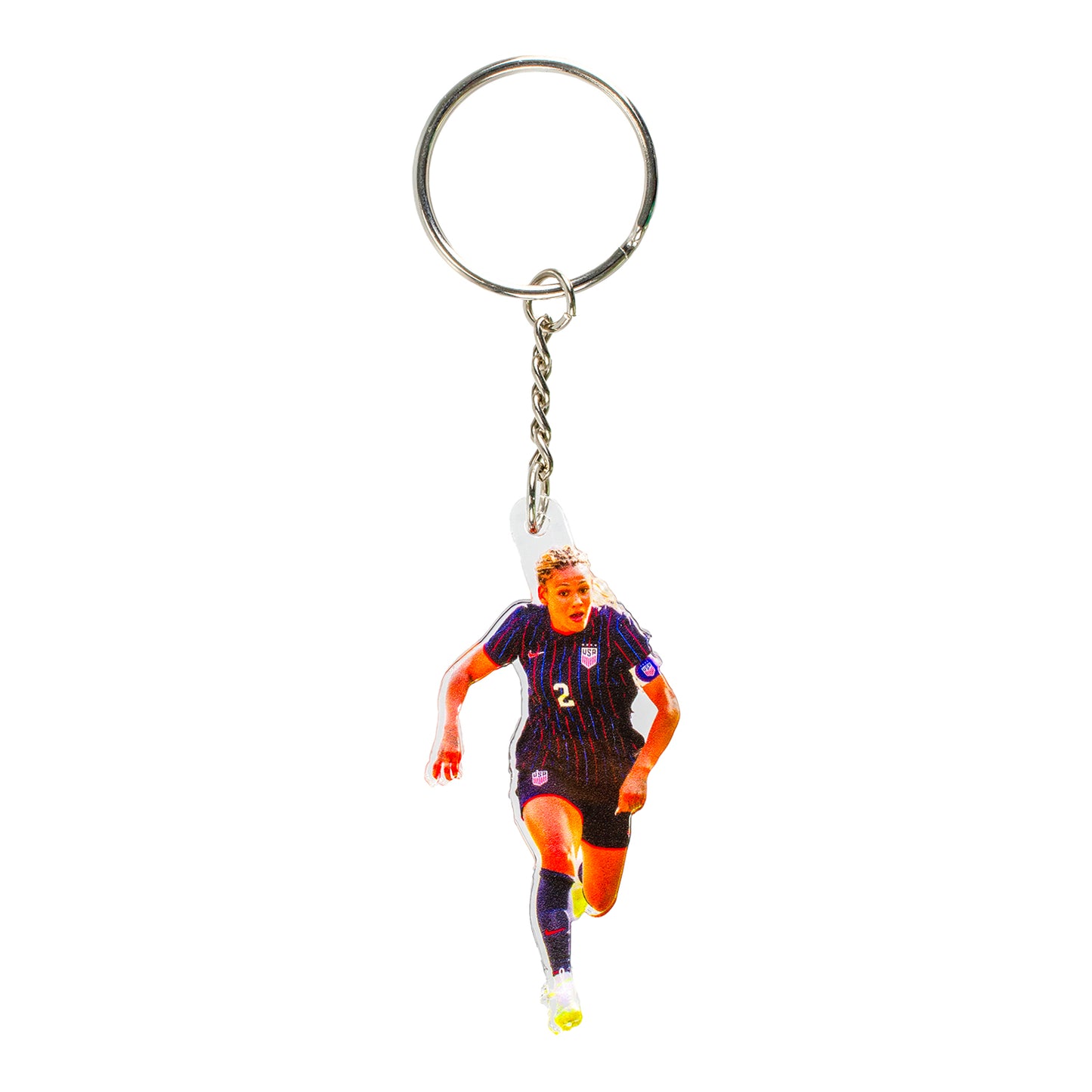 Desert Cactus Trinity Rodman Player Keychain