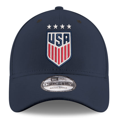 Youth New Era 9Forty USWNT Navy Hat
