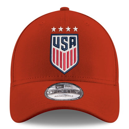 Youth New Era 9Forty USWNT Red Hat