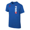 Youth Nike USWNT Vertical O'Hara Royal Tee - Front View