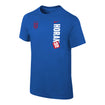 Youth Nike USWNT Vertical Horan Royal Tee - Front View
