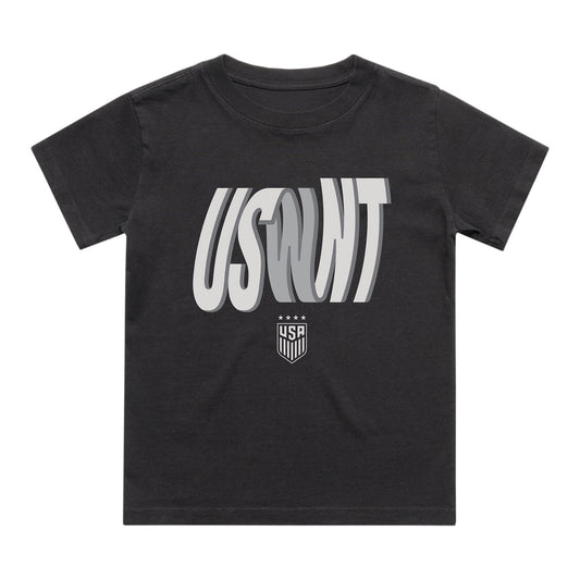 Youth USWNT Heavy Faded Black Tee