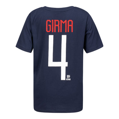 Youth USWNT Naomi Girma Name & Number T-Shirt