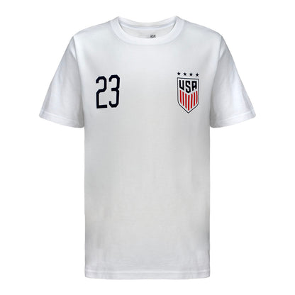 Youth USWNT Emily Fox Name & Number T-Shirt