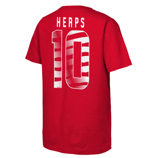 Youth Outerstuff Lindsey Heaps Name & Number T-Shirt