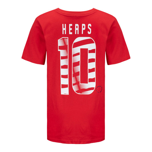 Youth Outerstuff Lindsey Heaps Name & Number T-Shirt