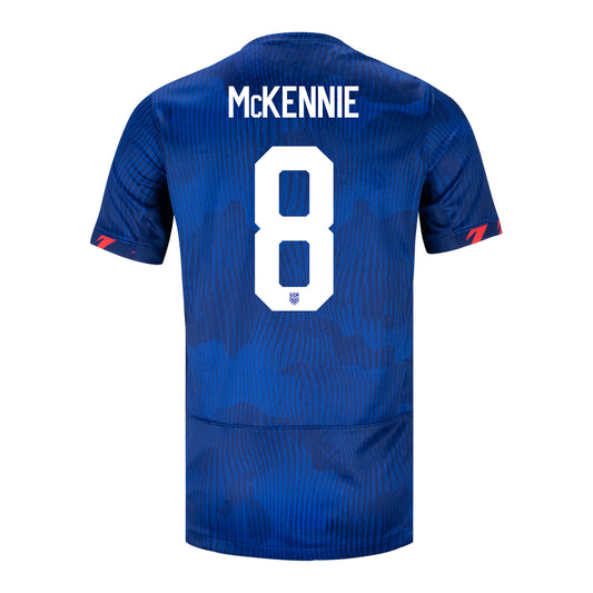 Youth Nike USMNT 2023 Away McKennie 8 Stadium Jersey - Back View