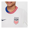 Youth Nike USWNT 2024 American Classic Home Match Jersey - Collar View