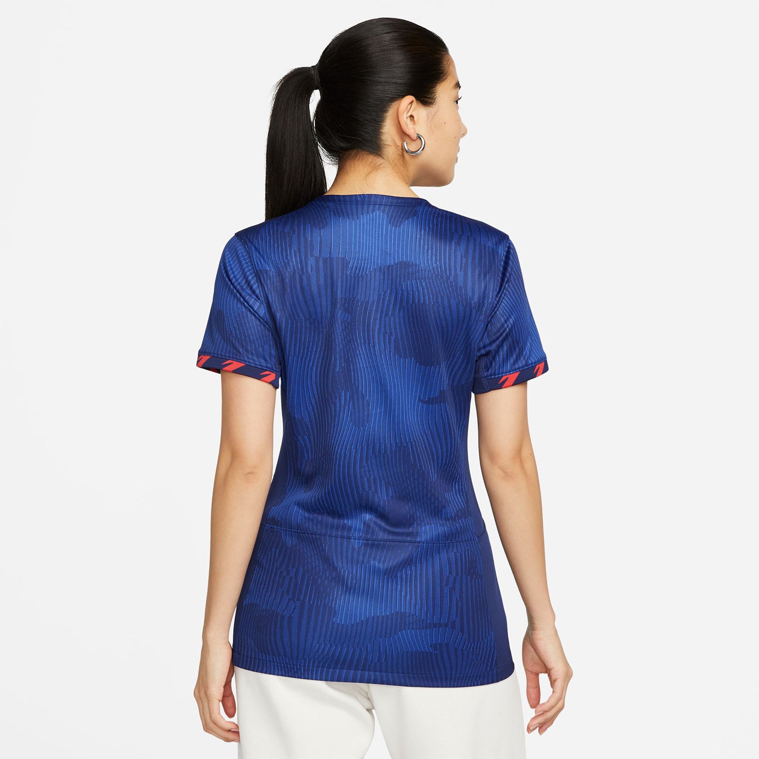 Women's Nike USMNT Away Stadium Jersey - Back View