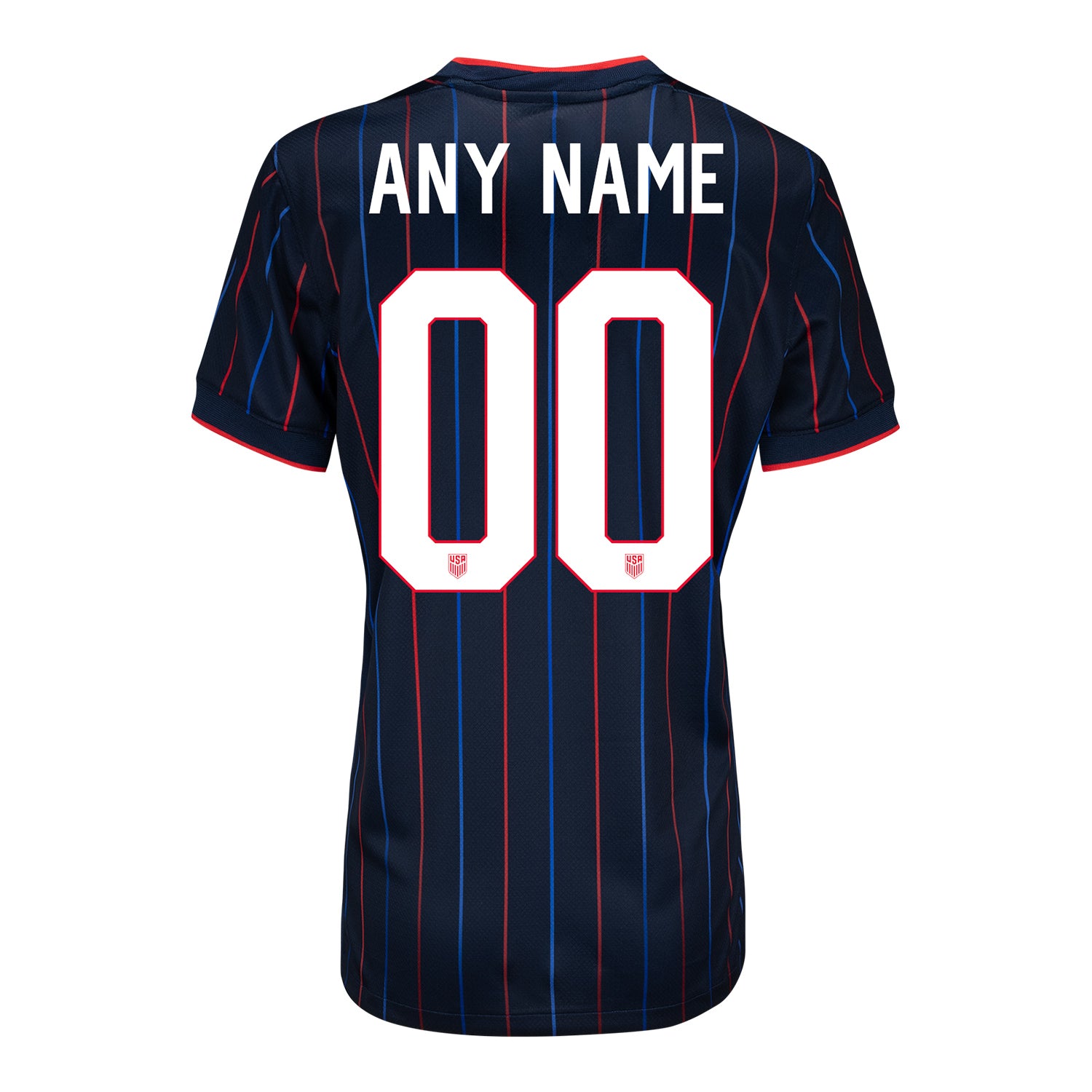 Women's Nike USMNT 2025 Personalized Heartbeat Away Stadium Jersey