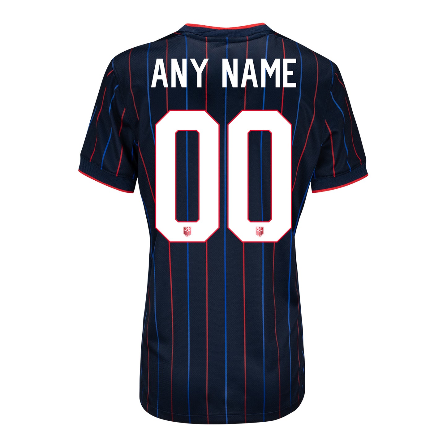 Women's Nike USMNT 2025 Personalized Heartbeat Away Stadium Jersey