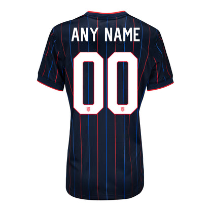 Women's Nike USMNT 2025 Personalized Heartbeat Away Stadium Jersey