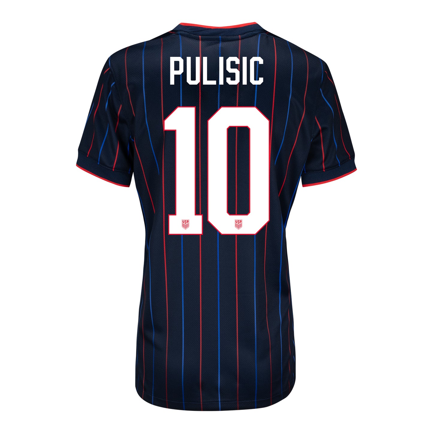 Women's Nike USMNT 2025 Personalized Heartbeat Away Stadium Jersey