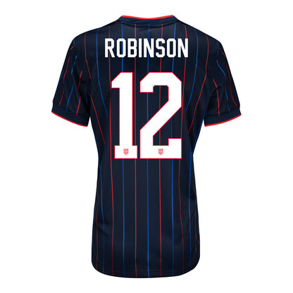 Women's Nike USMNT 2025 Personalized Heartbeat Away Stadium Jersey