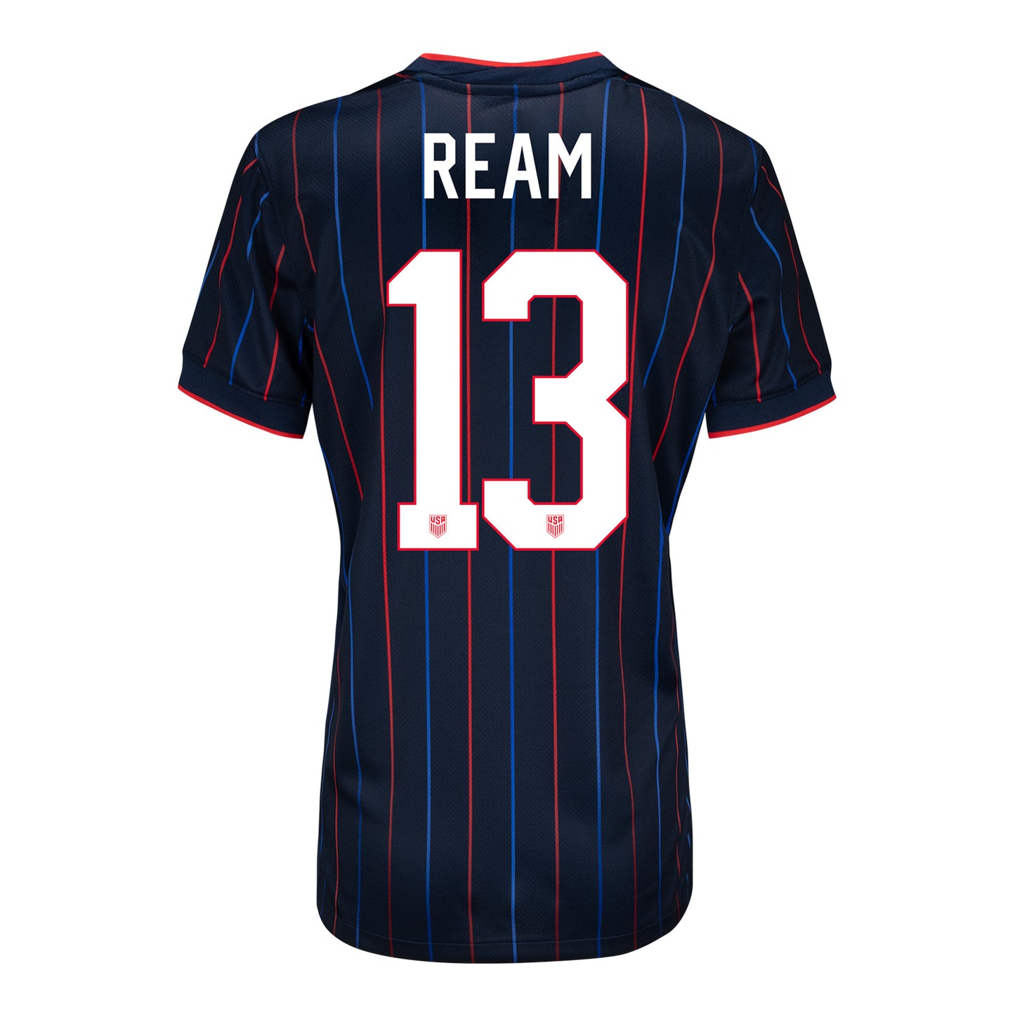 Women's Nike USMNT 2025 Personalized Heartbeat Away Stadium Jersey