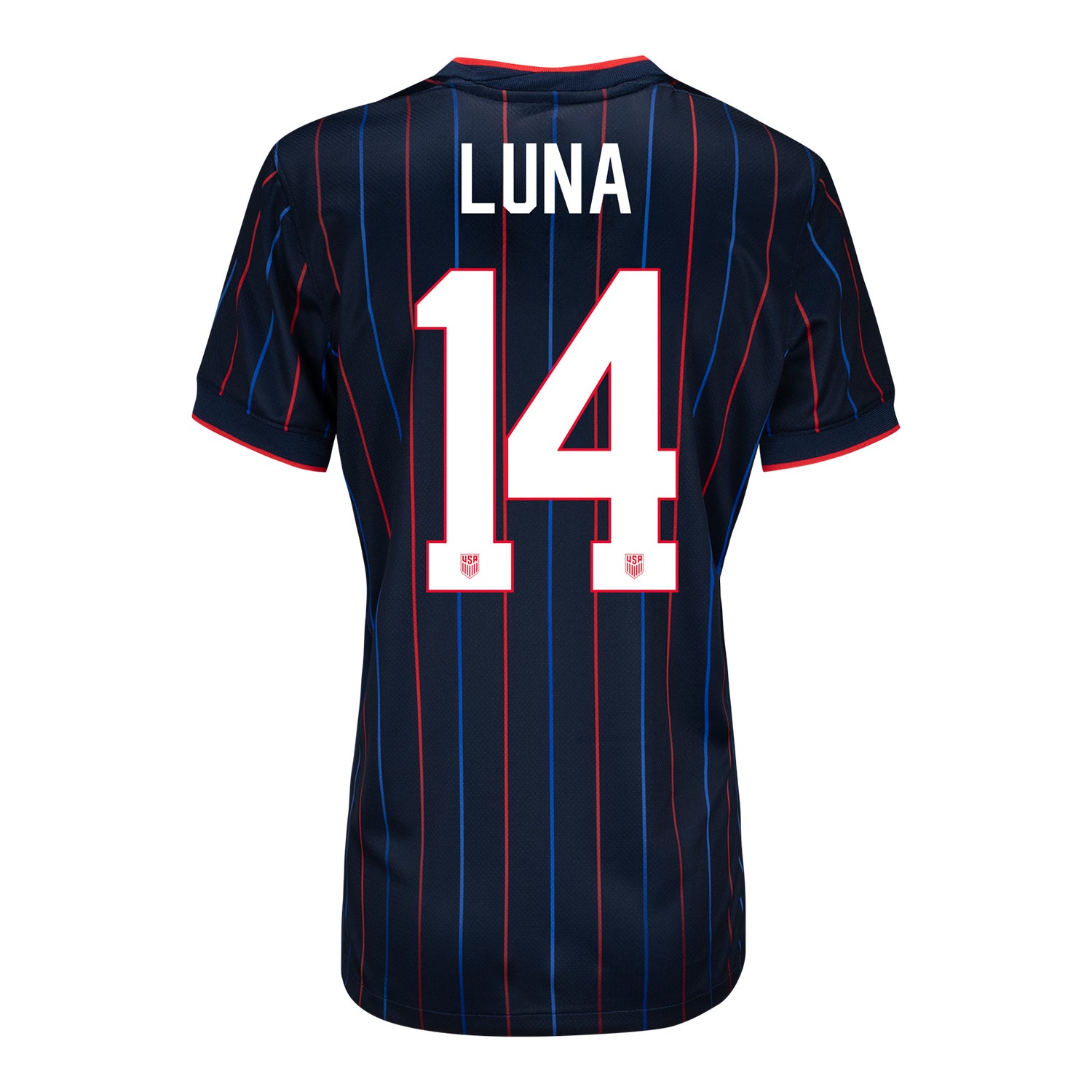 Women's Nike USMNT 2025 Personalized Heartbeat Away Stadium Jersey