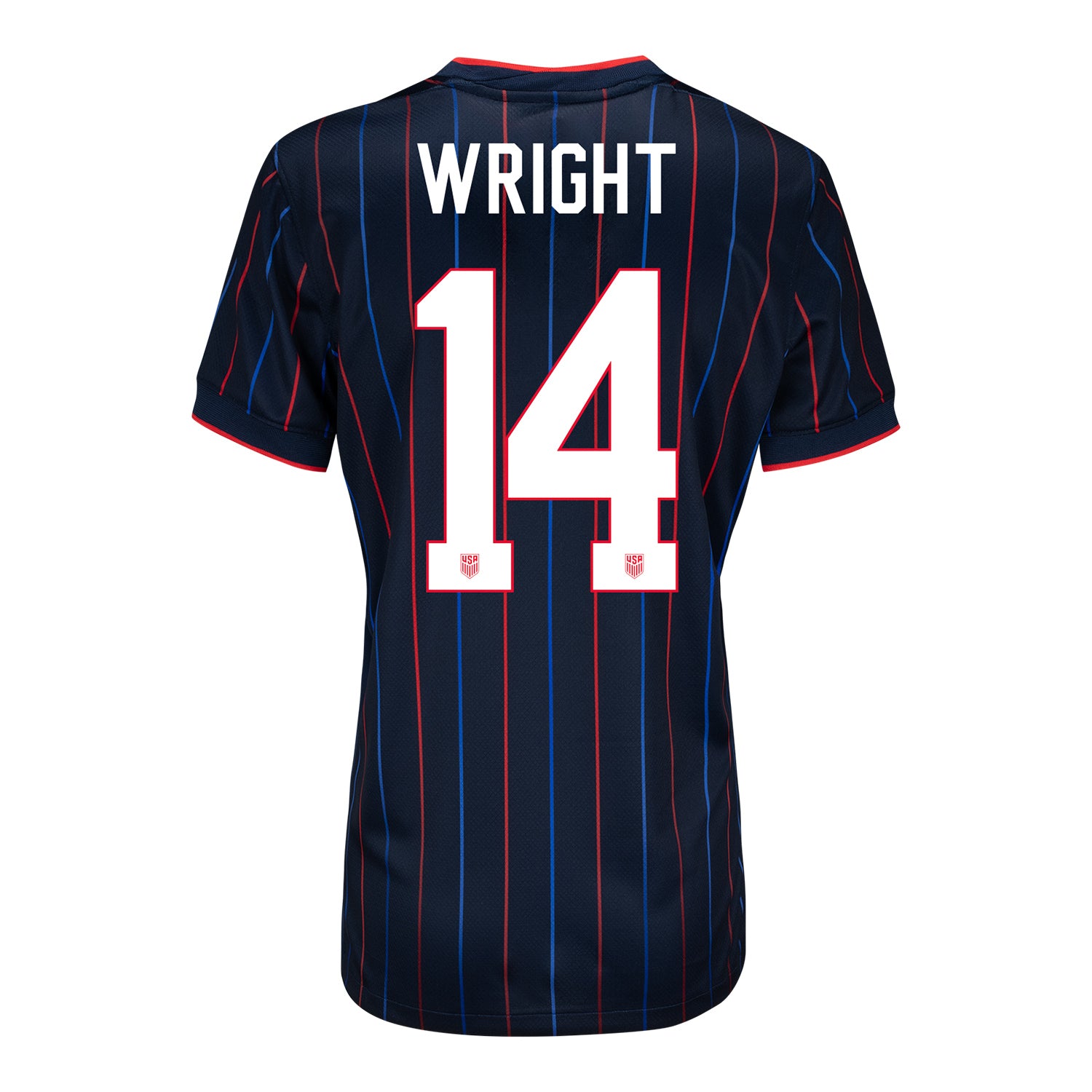 Women's Nike USMNT 2025 Personalized Heartbeat Away Stadium Jersey