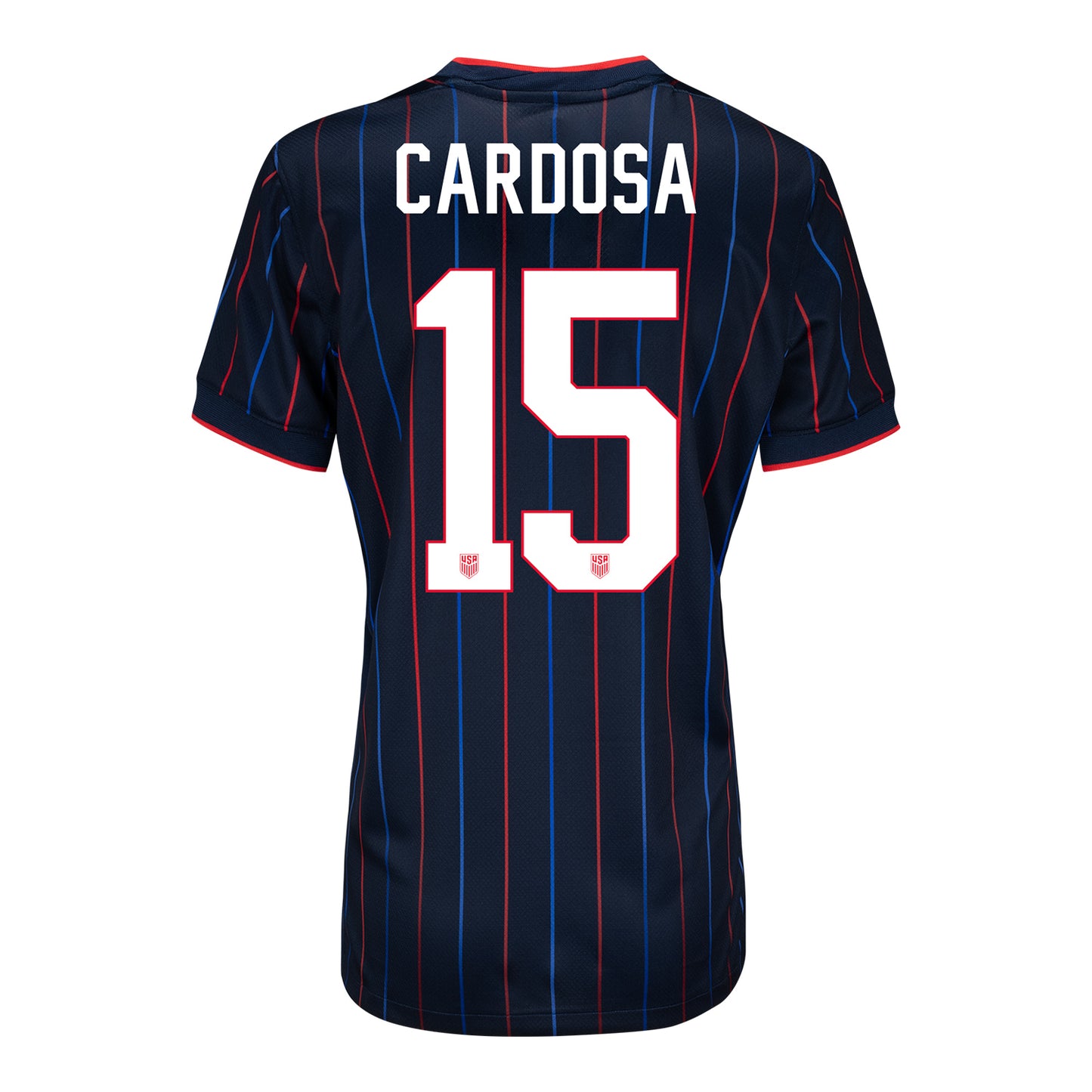 Women's Nike USMNT 2025 Personalized Heartbeat Away Stadium Jersey