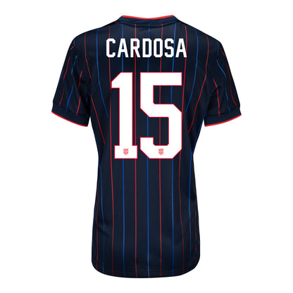 Women's Nike USMNT 2025 Personalized Heartbeat Away Stadium Jersey