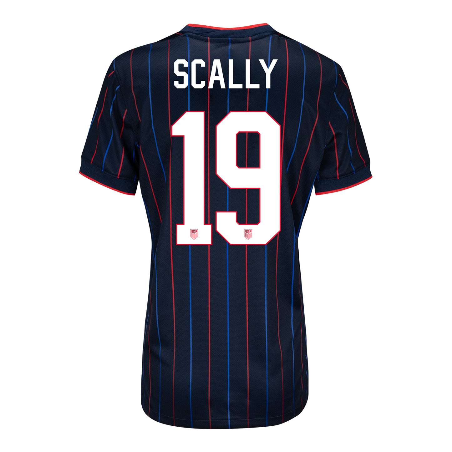 Women's Nike USMNT 2025 Personalized Heartbeat Away Stadium Jersey