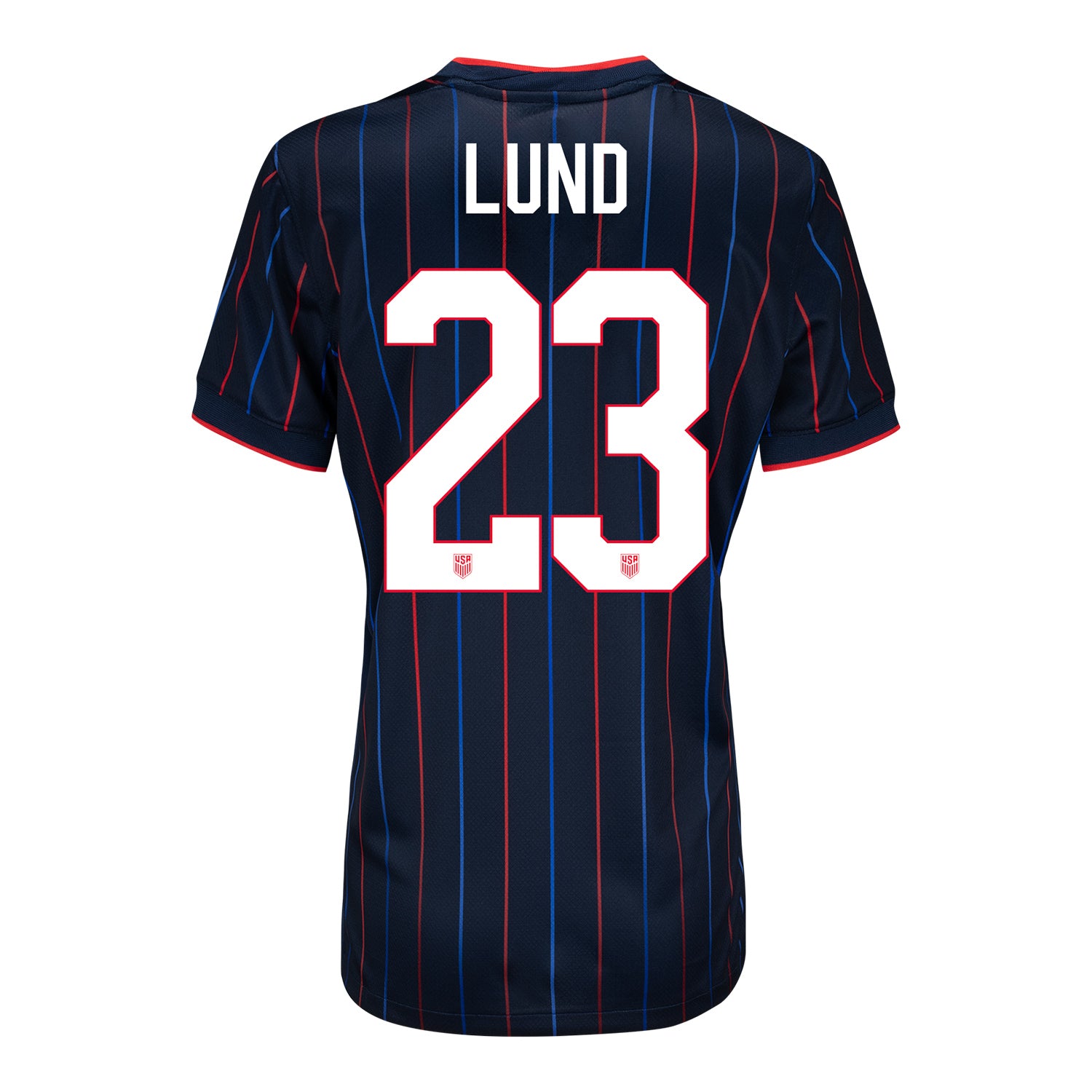 Women's Nike USMNT 2025 Personalized Heartbeat Away Stadium Jersey