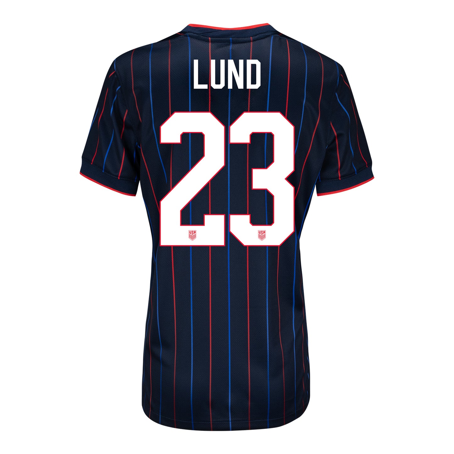 Women's Nike USMNT 2025 Personalized Heartbeat Away Stadium Jersey