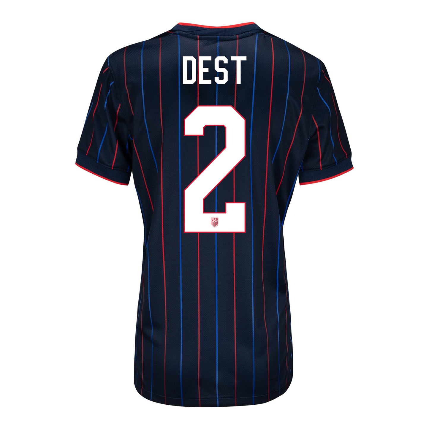 Women's Nike USMNT 2025 Personalized Heartbeat Away Stadium Jersey