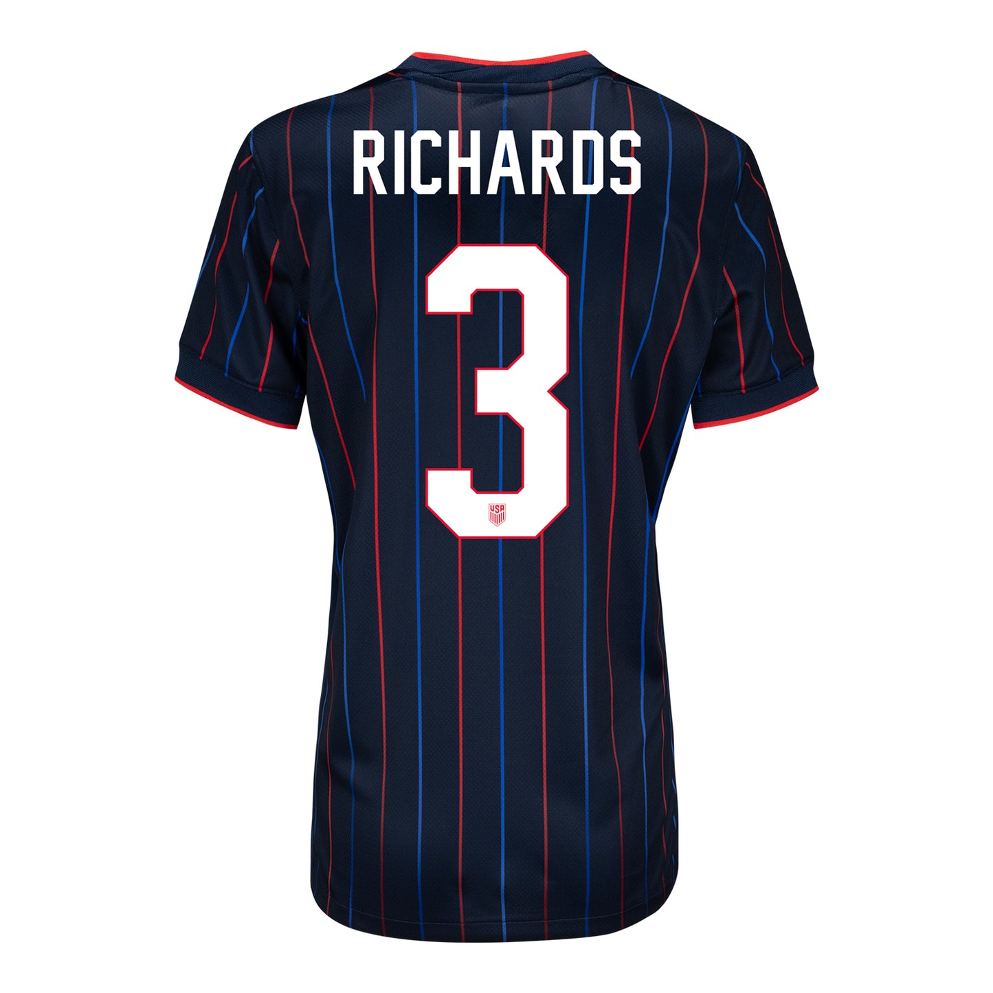 Women's Nike USMNT 2025 Personalized Heartbeat Away Stadium Jersey