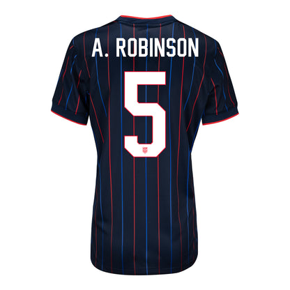 Women's Nike USMNT 2025 Personalized Heartbeat Away Stadium Jersey