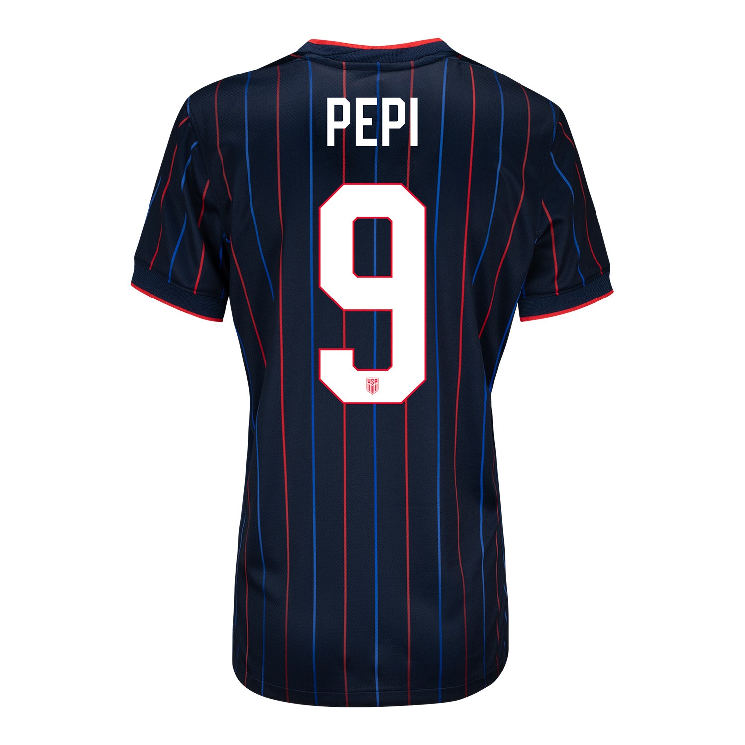 Women's Nike USMNT 2025 Personalized Heartbeat Away Stadium Jersey