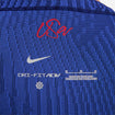 Men's Nike USMNT 2023 Away Match Jersey in Blue - Tag View