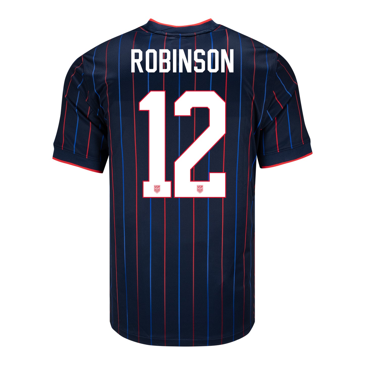 Men's Nike USMNT 2025 Personalized Heartbeat Away Stadium Jersey